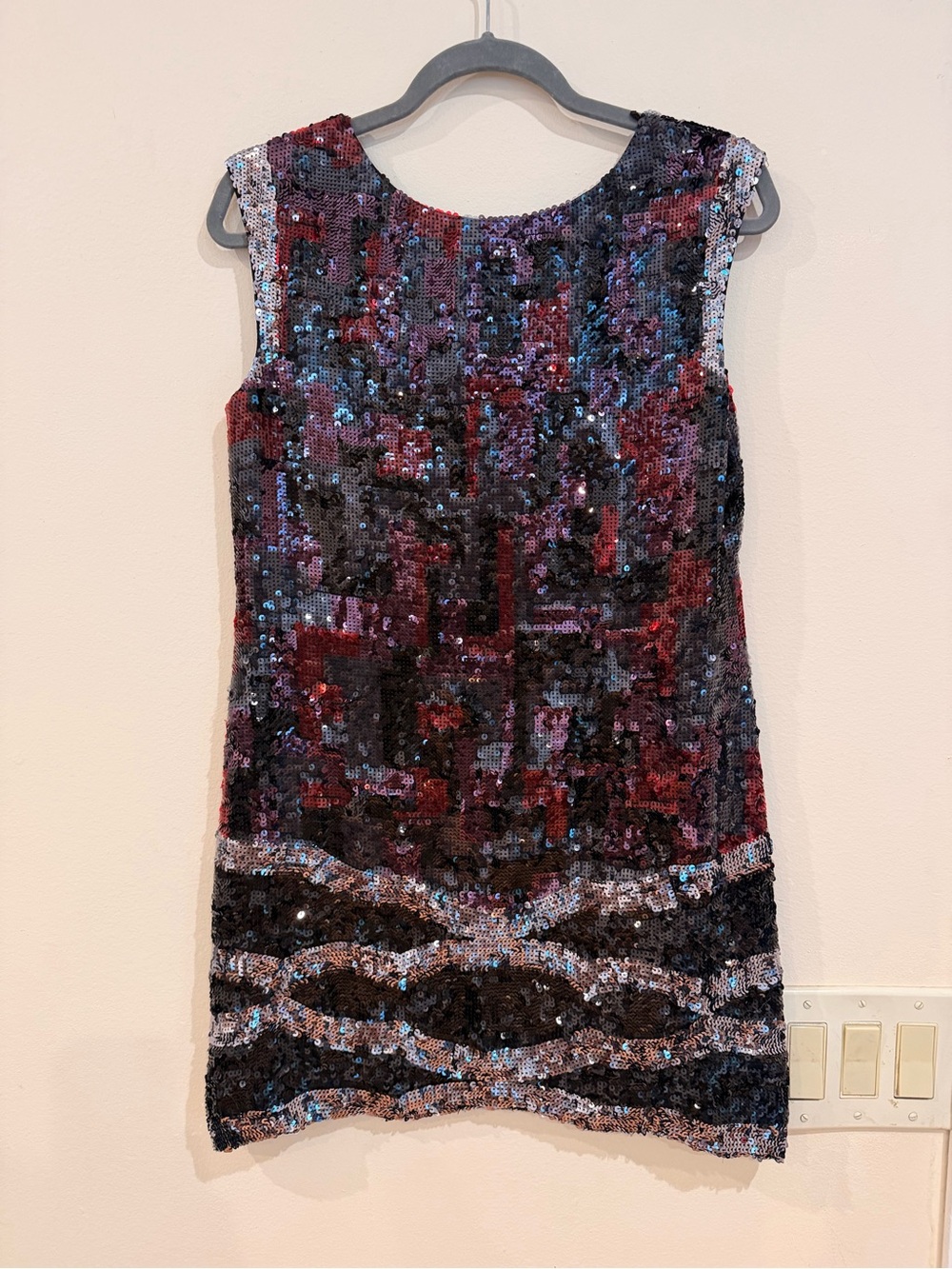 BCBGMaxAzria Sequin Mini Dress